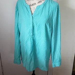Talbots long sleeve blouse NWOT
